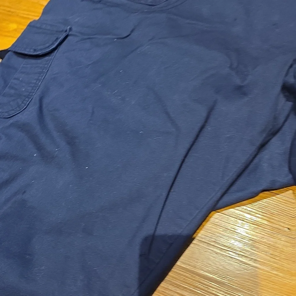 Navy Cargo Capri Sz 20W - Picture 2 of 8